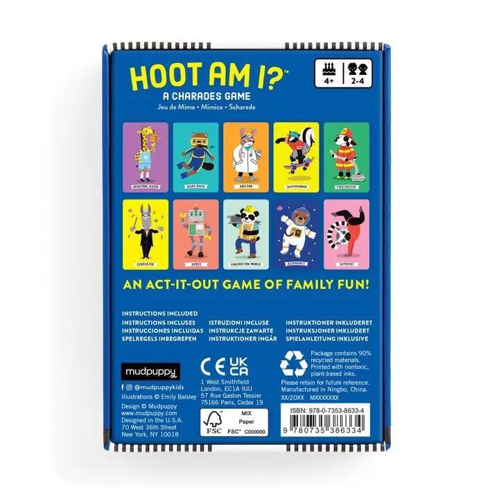Children's Whimsical Card Game