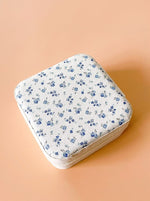 Ivory Blue Floral
