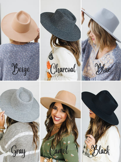 Rancher Fedora Hat *Final Sale*