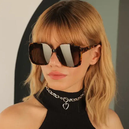 Ella Oversized Tortoise Sunglasses