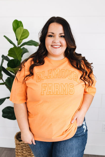 GF Logo Collegiate Graphic Tee