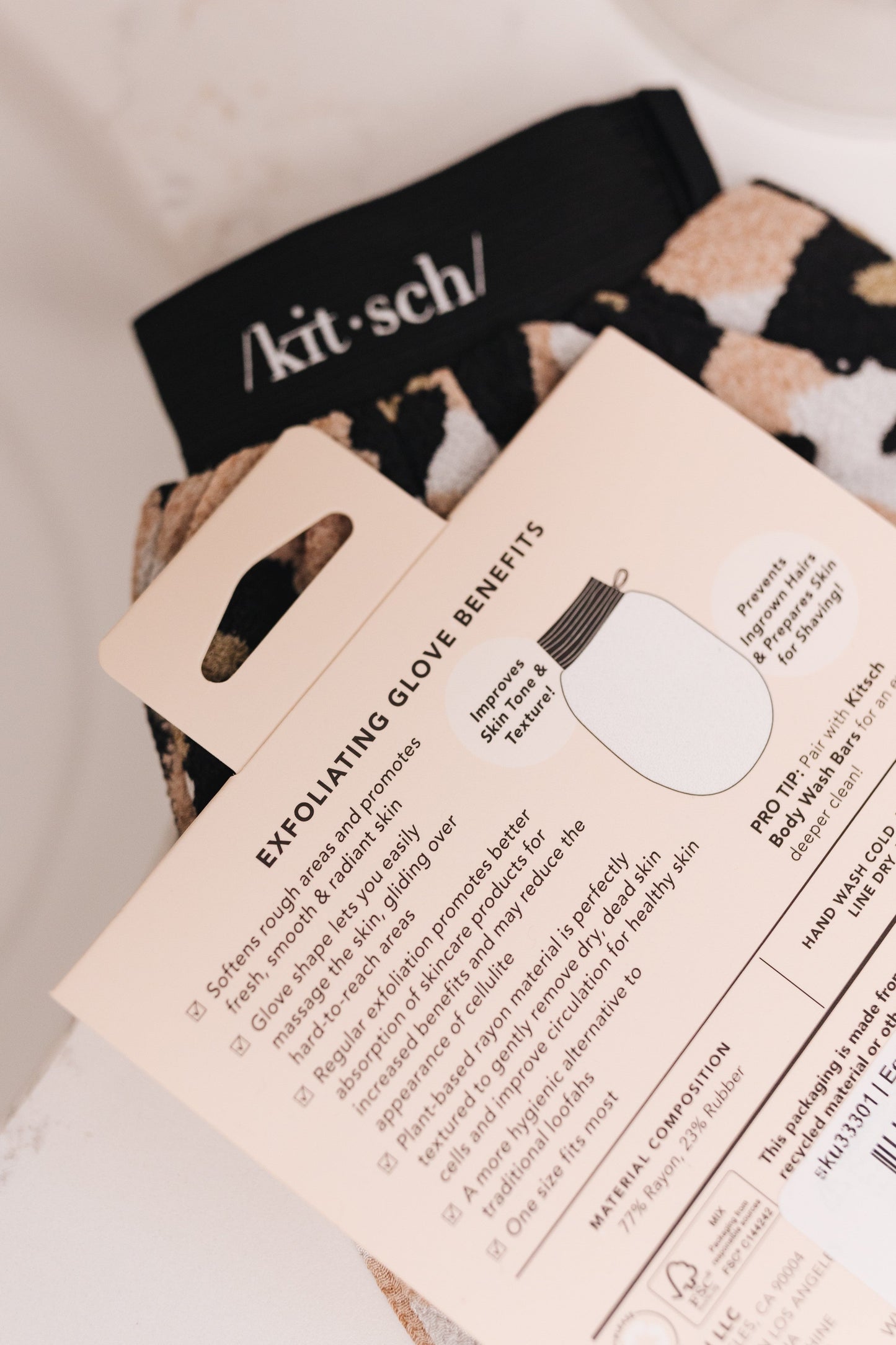 Kitsch | Eco-Friendly Exfoliating Glove