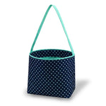 Navy Polka Dot