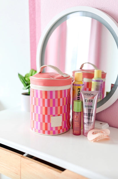 Barrel Organizer Toiletry Bag