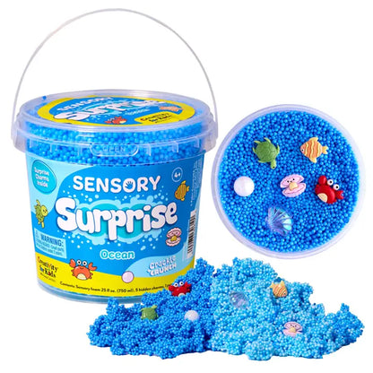 Sensory Surprise Squishy Foam Bucket