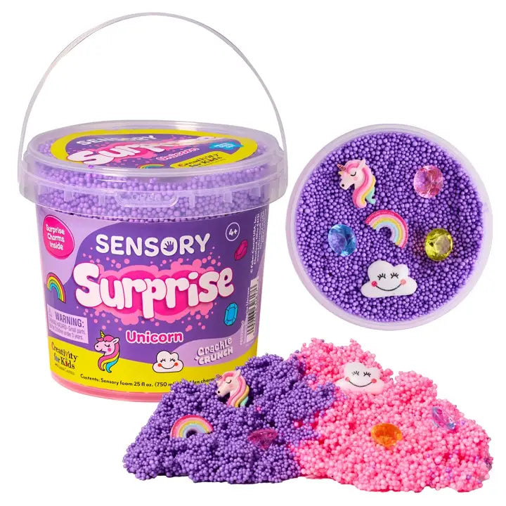 Sensory Surprise Squishy Foam Bucket
