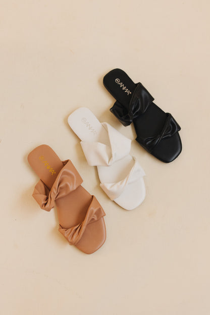 *Daily Deal* Lara Twisted Slide Sandal *Final Sale*