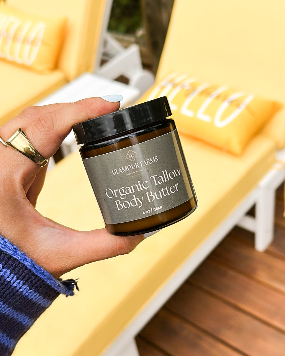 Glamour Farms | Luminous Organic Tallow Body Butter 4 oz