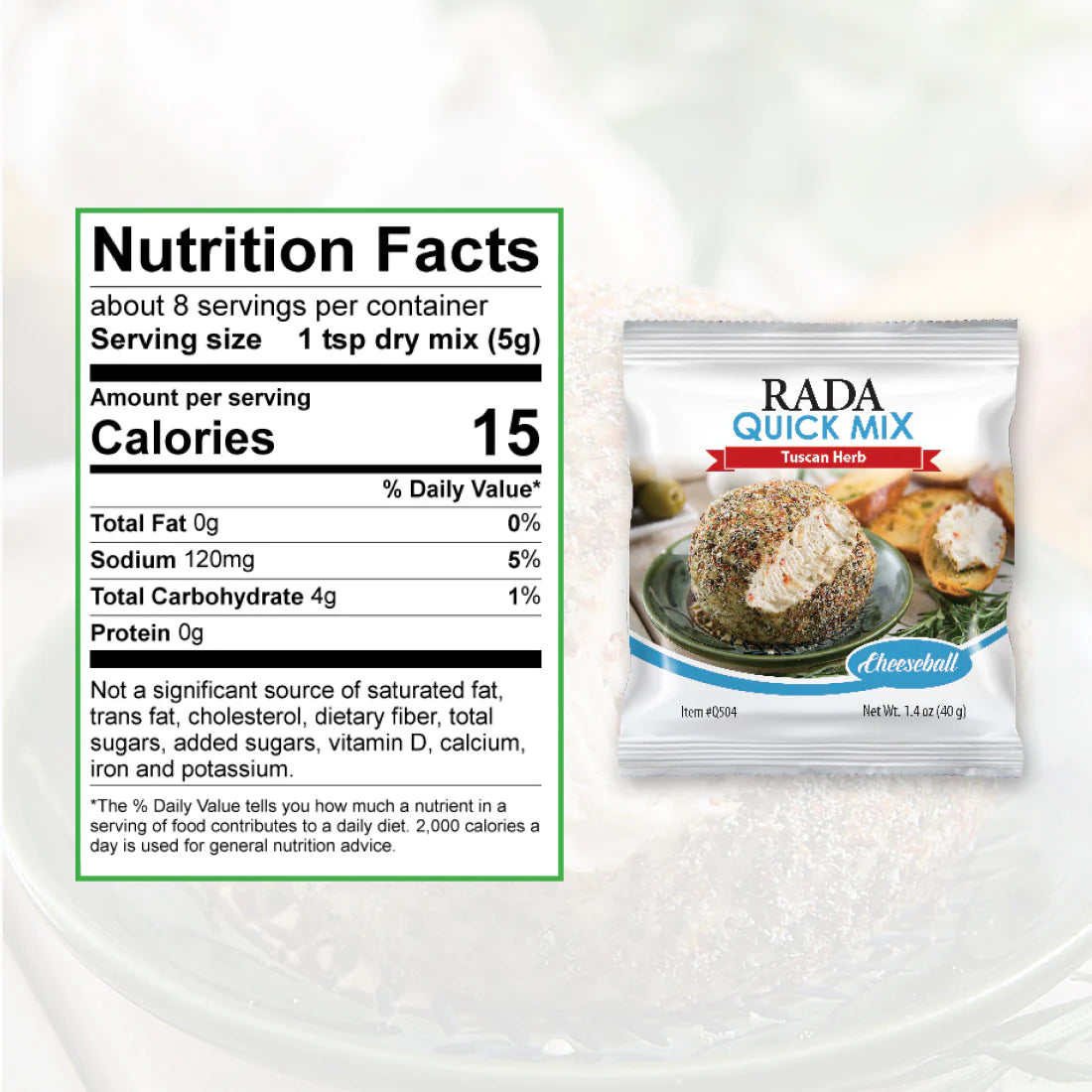 Rada | Savory Cheeseball Mix