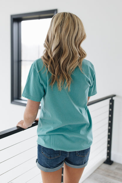 GF Logo Collegiate Graphic Tee