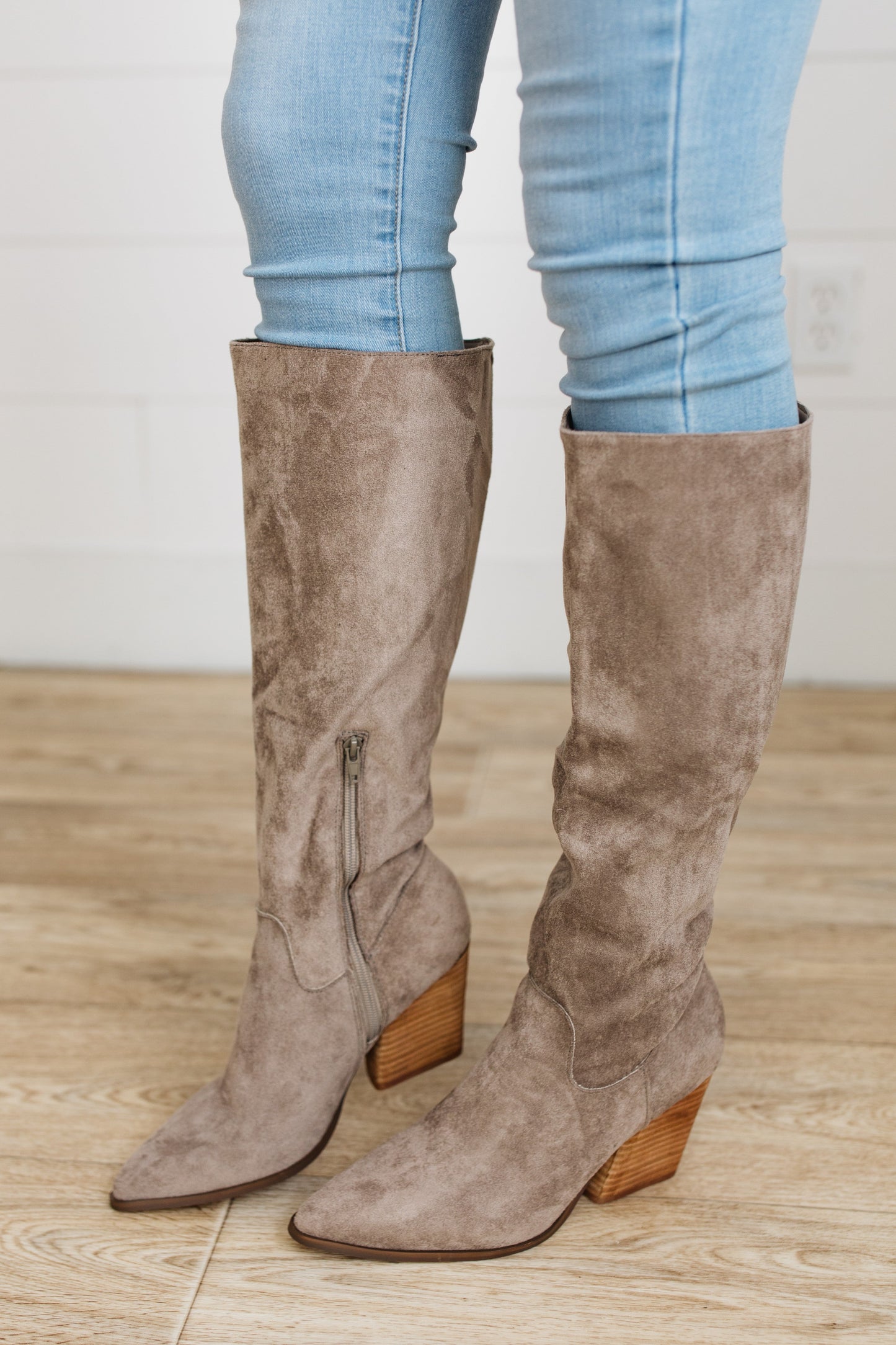 Lacey Knee High Western Boot