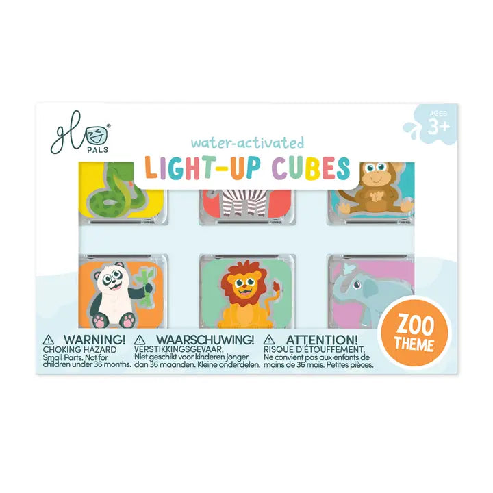 Glo Pals Light Up Water Cubes - 6 pk